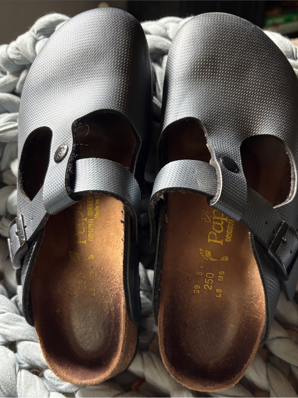 Original Birkenstock Papillio Buckle Clogs size 39